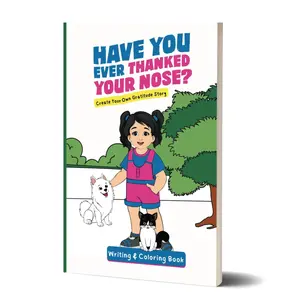 Create Your Own Gratitude Story Companion Writing & Coloring Book | Ages 3-7 | Growing Gratitude series