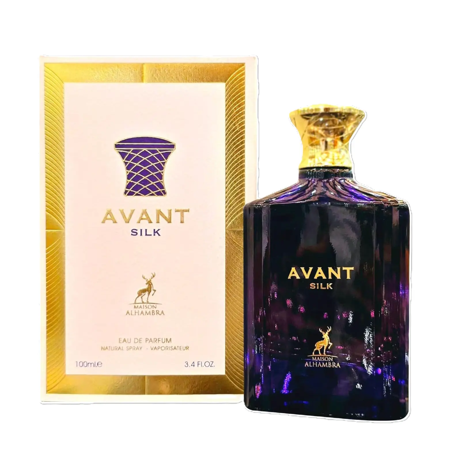 Maison Alhambra Avant Silk for Unisex Eau de Parfum Spray, 3.4 Ounce Maison Alhambra Avant Silk for Unisex Eau de Parfum Spray, 3.4 Ounce