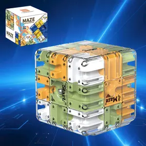 3D Maze Puzzle Ball — An educational tool designed to exercise logical thinking and problem-solving skills for both adults and children. This sturdy and durable tabletop game is perfect for family fun and makes an excellent choice for Easter basket filler