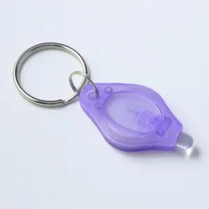 UV LED Keychain - for easy lighting and charging glow in the dark products