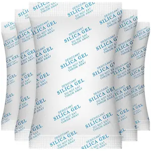 5 Gram(100Packs)  Grade  Absorbers Silica Gel Packs Desiccant for Storage, Safe Dessicant Silica Gel Packets for  Storage Control