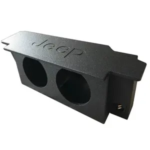 A706-10- 10 in Subwoofer Enclosure for Jeep Wrangler 1987-2006 Front Fire Sub Enclosure-2DOOR