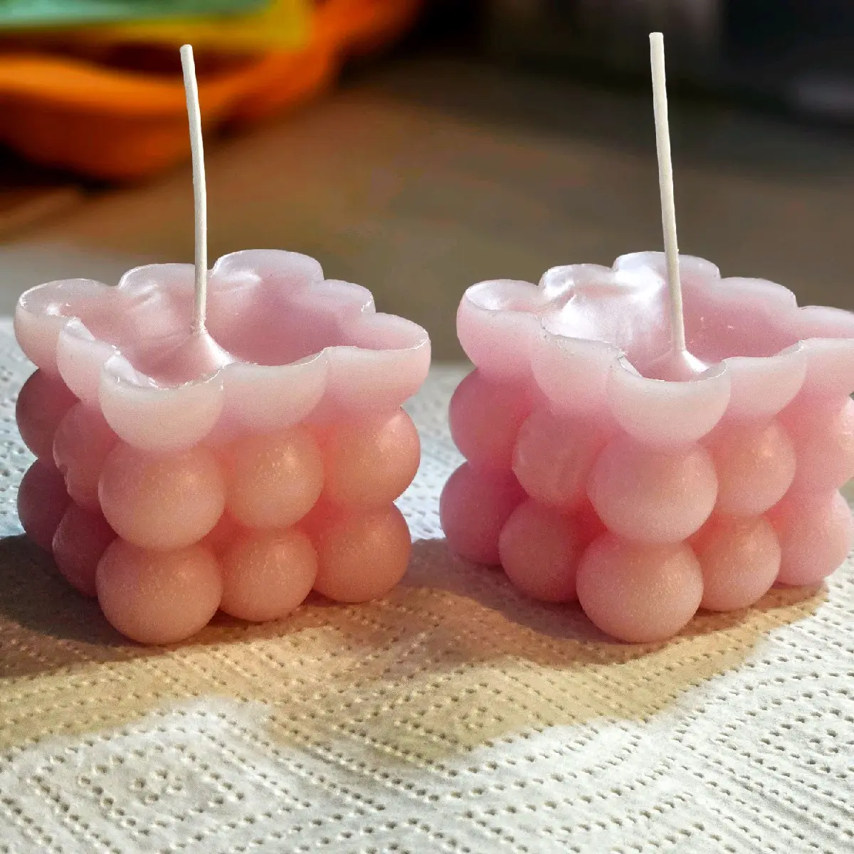 Bubble Candles for Festive Home Decor - Ornaments