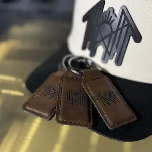 Sleep Token Keychain | Sleep Token Worship Keychain | Custom Leather Keychain