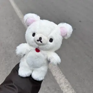 20cm Rilakkuma Plush Doll Long Haired Series Super Soft Kawaii Cartoon Bear Cute Stuffed Animal Basic Style Kids Gift