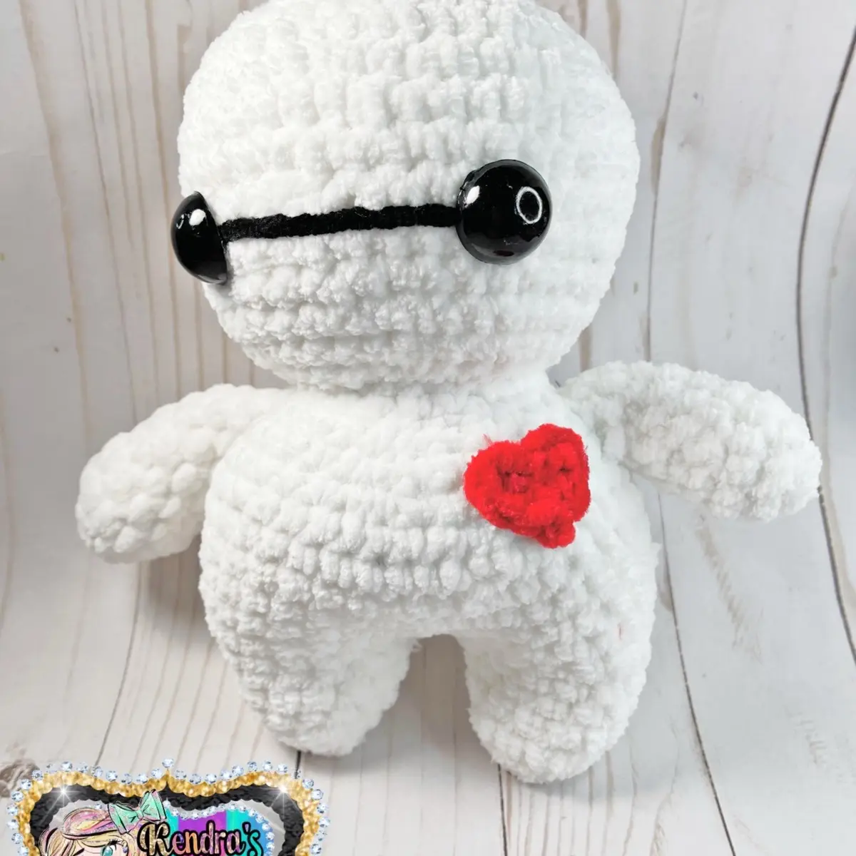 Bay crochet plushie, crochet, plushie, baymax, big hero 6, big hero