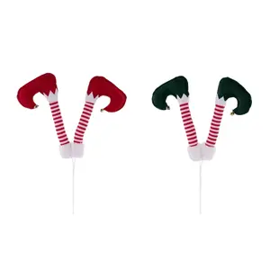 18"H Pair Of Elf Legs On Stem