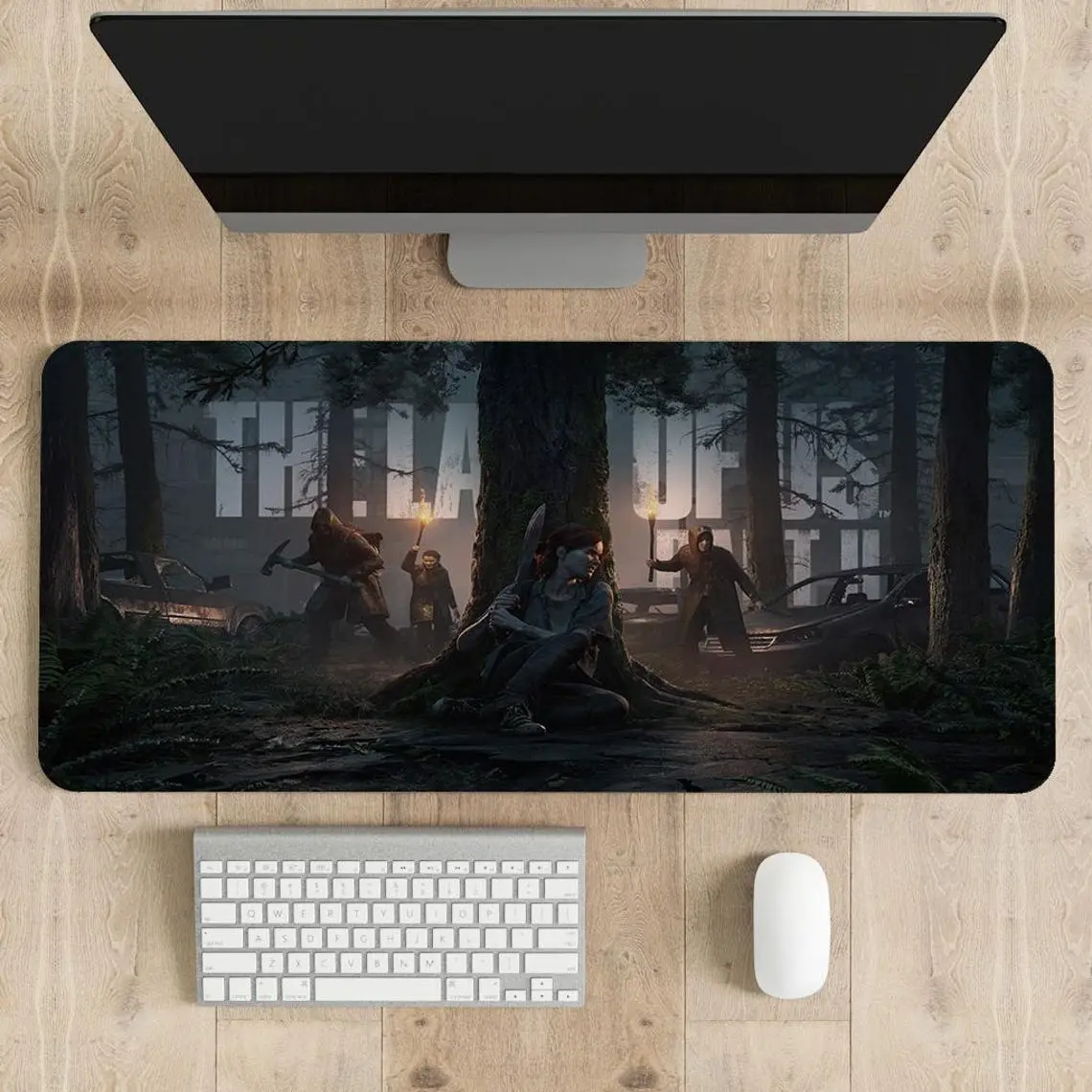 The Last of Us Mouse Pad | Different sizes Personalized Printing | Gaming Mouse Pad | Customized Mouse Pad | Game, Anime, Desk Mat