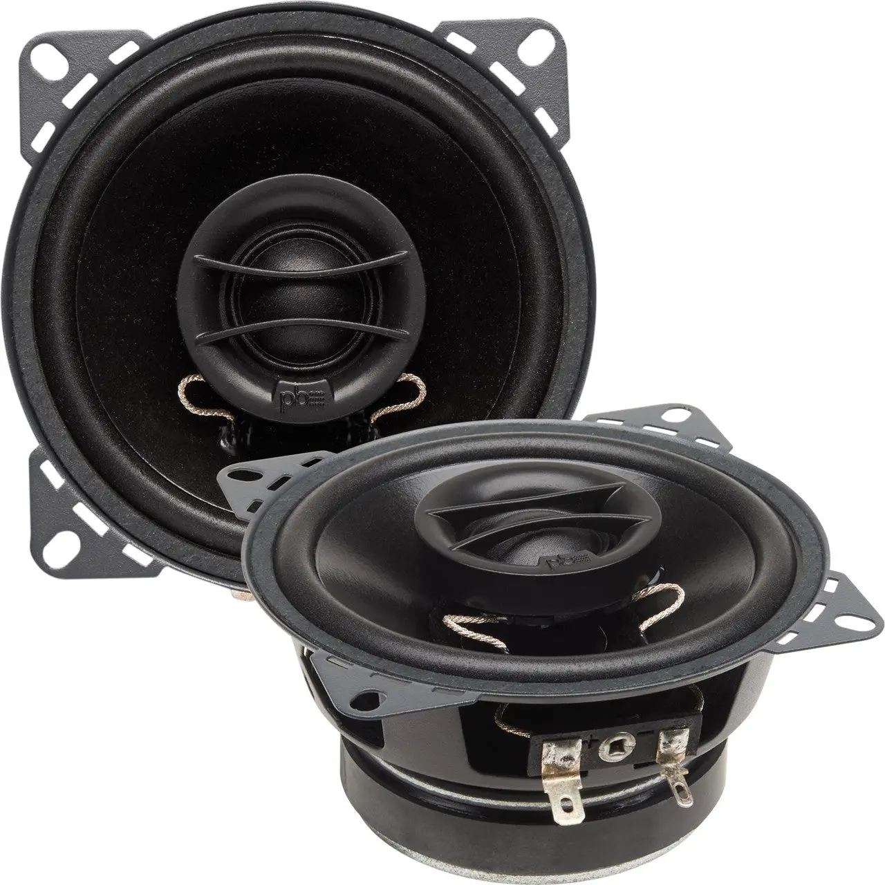 PowerBass S-4002 - 4" Coaxial OEM Replacement Speakers - Pair - Used Open Box PowerBass S-4002 - 4" Coaxial OEM Replacement Speakers - Pair - Used Open Box