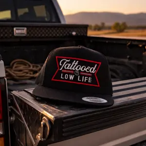 Tattooed Low Life Embroidered Hat