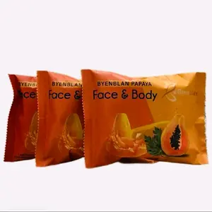 3 Pieces Byenblan Papaya Face &Body Soap- Natural Papaya extract For Gentle Cleansing- Versatile For All Skin Types - Perfect For Daily Skincare