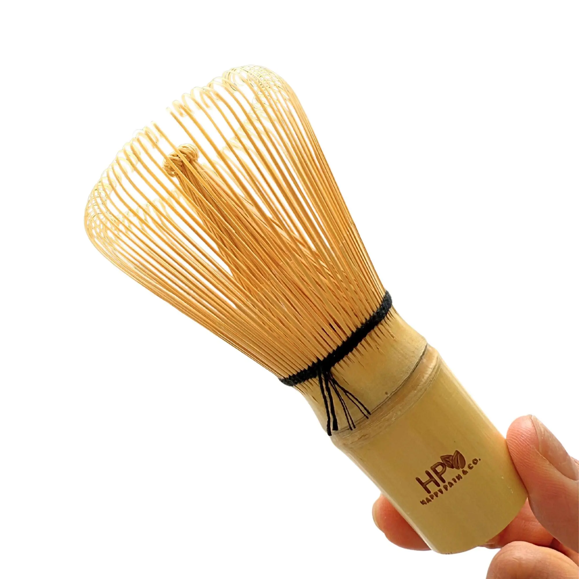 HAPPY PATH & CO Bamboo Matcha Whisk -  100 Prong Japanese Chasen, Matcha Frother, Traditional Handcrafted Whisk for Matcha Tea, Sustainable & Reusable for Koicha & Usucha, Tea Ceremony Gift