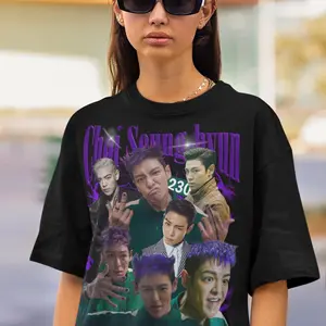Choi Seung-hyun Thanos Vintage Game T-Shirt: Unisex, Korean Boygroup Gift, Player 230 Merch