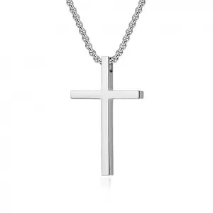 Silver Cross Necklace