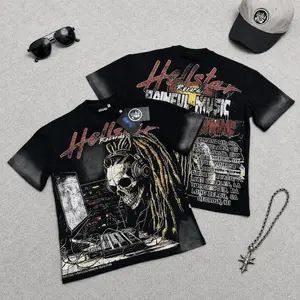 Hell Star Graphic T Shirt Pure Cotton Streetwear Y2K Summer Daily Casual Festival Outfit TikTok Viral Hip Hop Harajuku Unisex Oversized Top