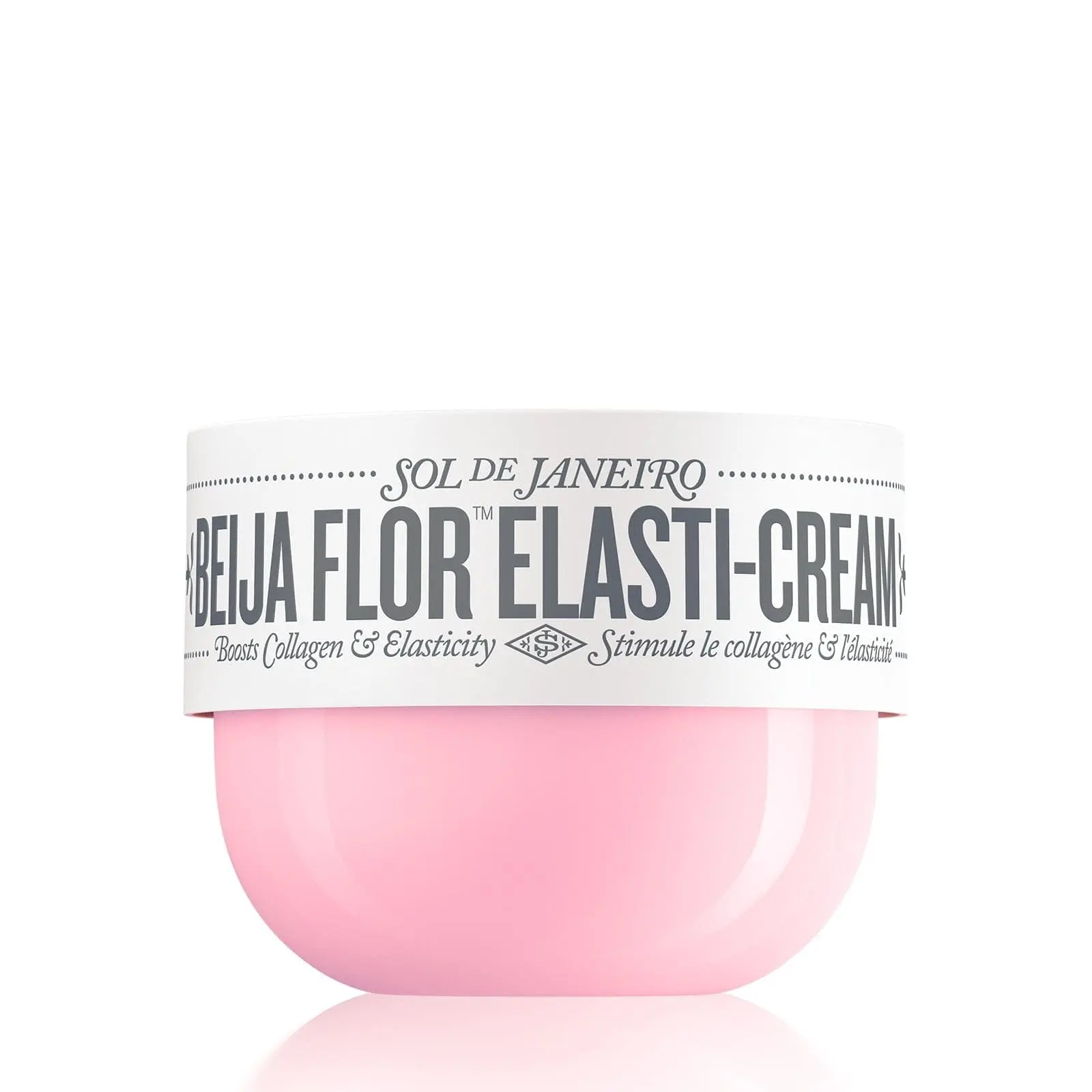 Sol de Janeiro Beija Flor Elasti-Cream | With Cacay Oil & Plant Squalane for 24-Hour Moisture and Youth-Kissed Skin, Scented With Notes Of Brazilian Jasmine & Pink Dragonfruit.