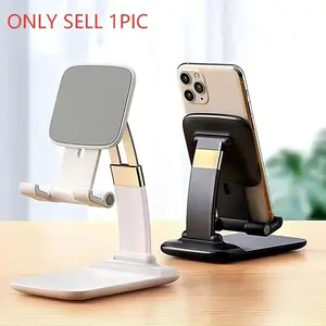 1Pc Phone Holder Portable Multifunctional Folding Telescopic Mobile Phone Holder Stand Adjustable Phone Stand