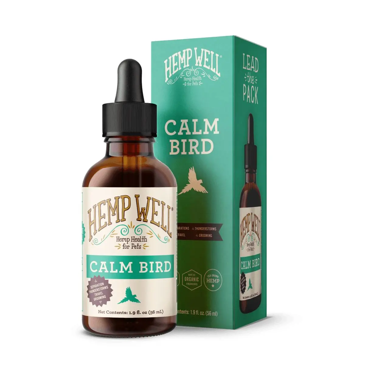Calm Bird Oil - Supports Destructive Behavior, Feather Plucking and Hormonal Situations