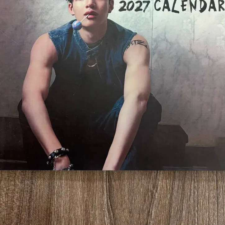 BC 2026, 2027 Calendar, Fan Calendar, Music Calendar, Gift for Fans, Love for Man and Woman, Kpop Calendar
