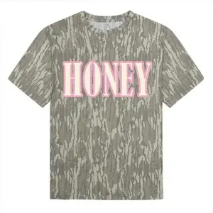 MHC Honey Tee camo t_shirt – Men's Outdoor Hunting Tee, Mossy Oak Original, T shirt 3D Camo, Style T Shirt 3D Camo, Camo Shirt 3D