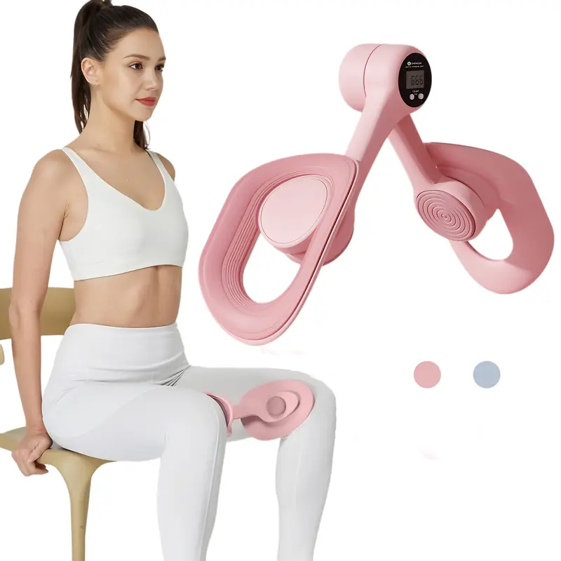 Thigh Exerciser,Home Gym Strength Training Equipment for Leg & Hip & Arm Muscles,Portable Home Fitness Equipment for Daily Workouts,Resistance Trainer for Leg, Hip & Arm Workouts