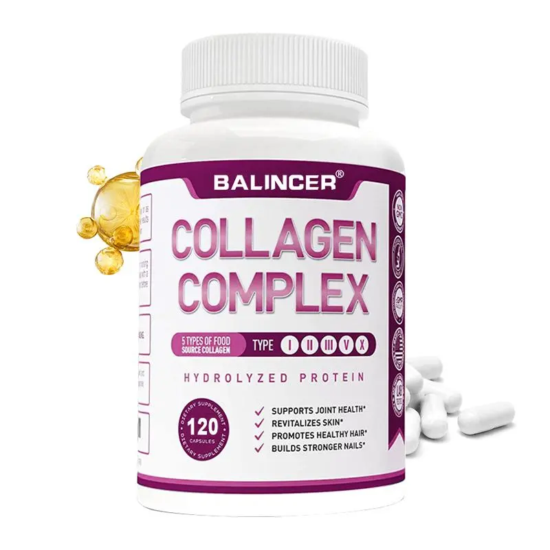balincer collagen glutathione Balincer Collagen Health Supplement - Supports Skin, and Hair Health - 120 Capsules