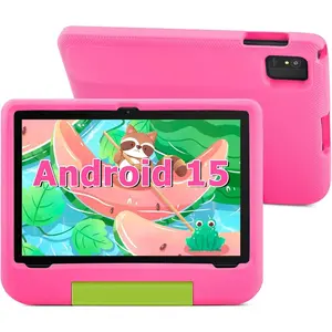 Android 15 Tablet for Kids - Kids Tablet 10 Inch, Octa-Core CPU, 8GB RAM, 64GB Storage, 5G WiFi, Dual Camera, Tablets for Toddlers with EVA Protective Case, Parental Controls