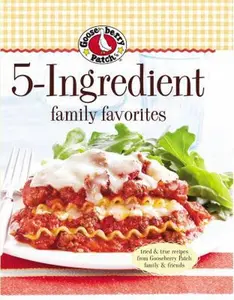 USED-Gooseberry Patch 5-Ingredient Family Favorites by Gooseberry Patch (Hardcover)