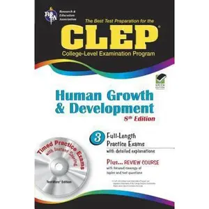 USED-CLEP Human Growth and Development 8th Ed. (CLEP Test Preparation) by Patricia Heindel PhD (Paperback)