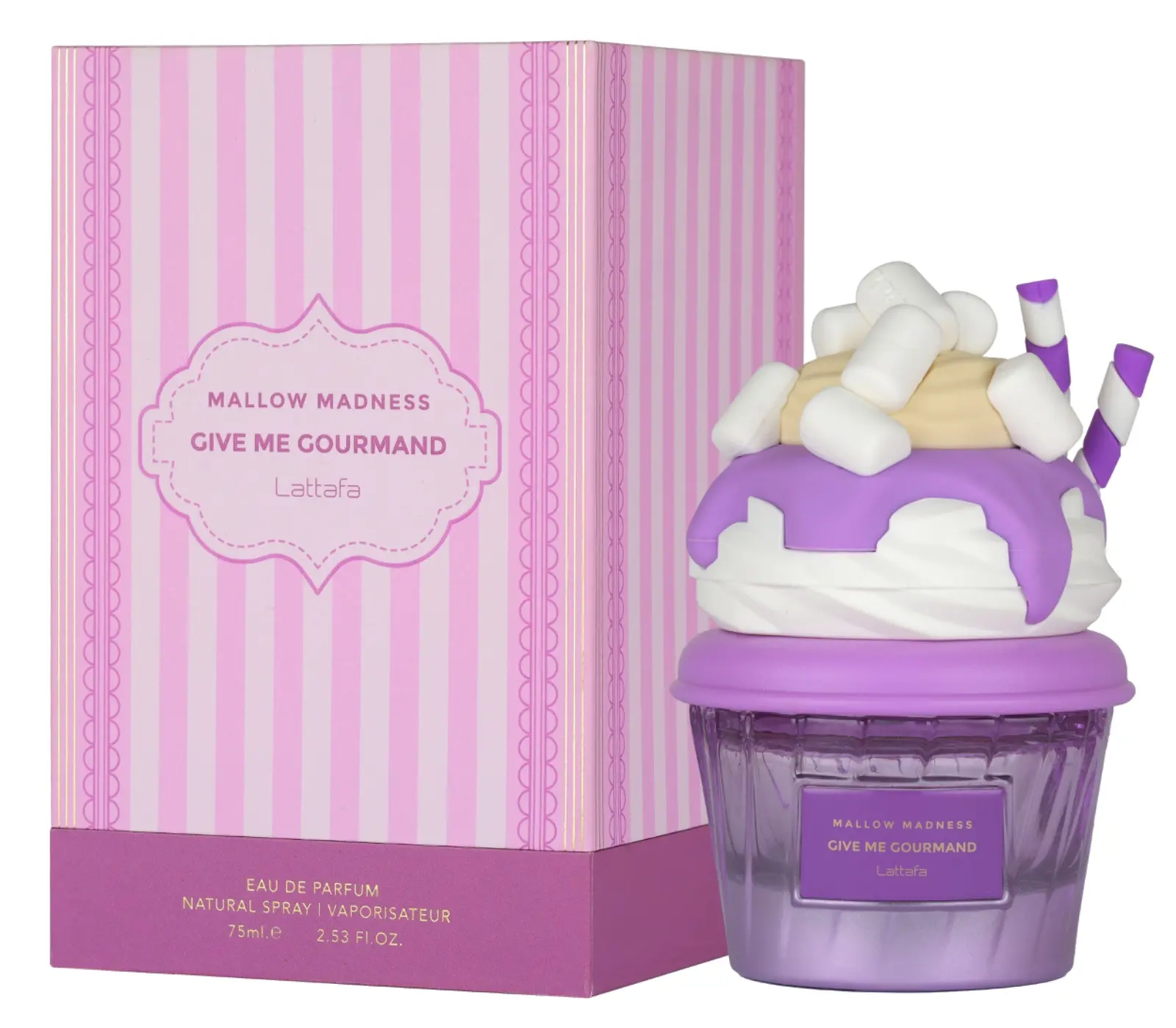 Lattafa Mallow Madness Give me Gourmand Collection EDP 75ml Spray