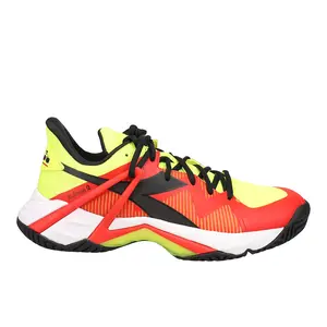 diadora Mens B.Icon 2 Ag Tennis Sneakers Shoes - Red, Yellow