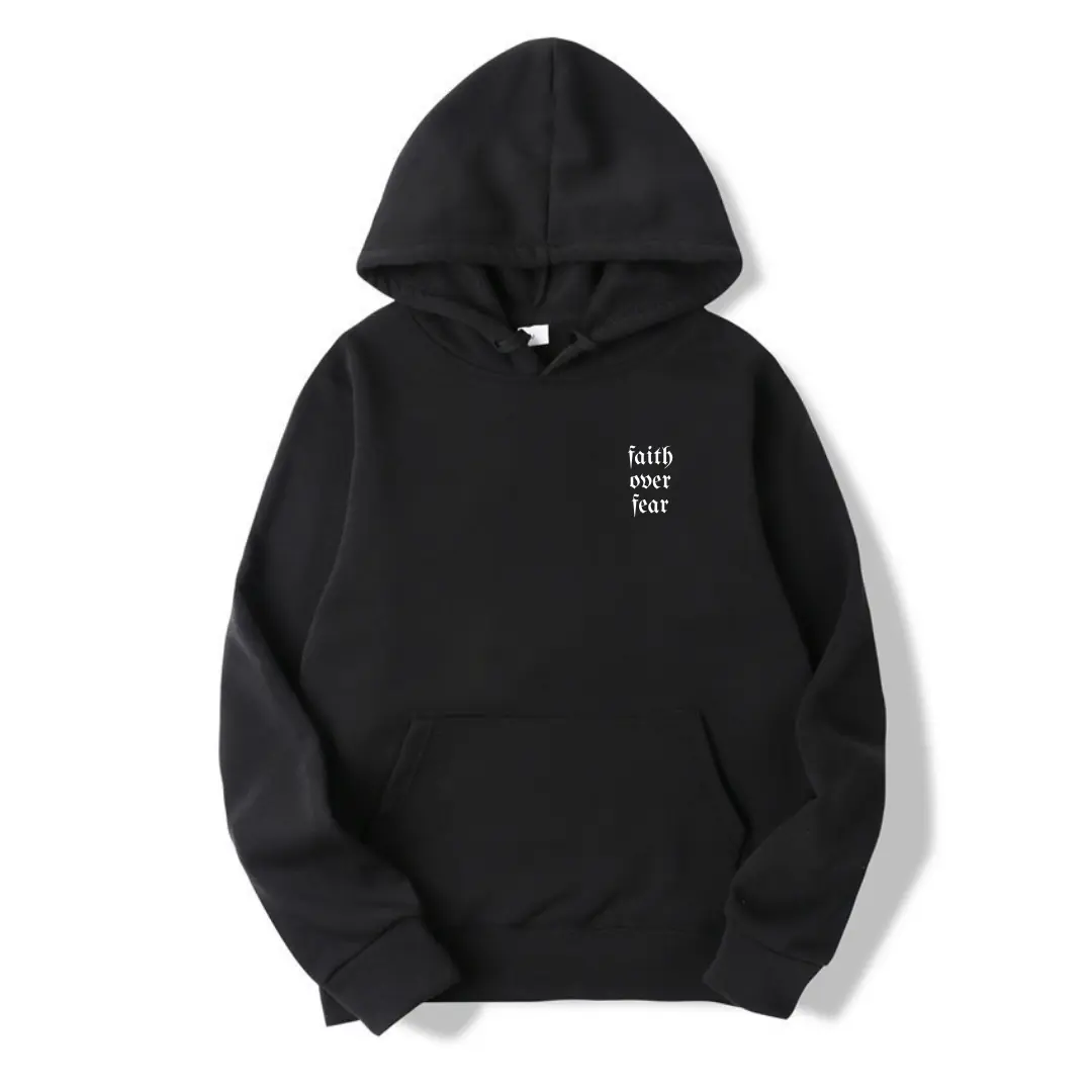 Faith Over Fear Hoodie | Unisex Christian Jesus Faith Sweater | SELAH AVE