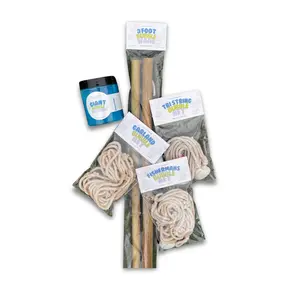 Coast 2 Coast Deluxe Bubble Blowing Kit for Outdoor Fun - Tri-String, Garland, & Fisherman Nets with Bamboo Wand & Giant Bubble Solution