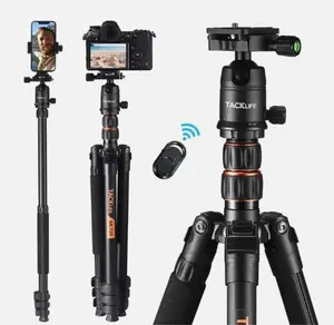 81 Inch Tripod With Monopod, Suitable For Smartphone And DSLR Camera ,360° shoot