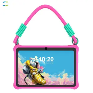 FC.S-7 Inch Kids Tablet Android 13 Os, 4GB RAM 32GB Storage, Dual Camera, Silicone Case, Bluetooth-compatible & Wi-Fi Enabled, for Children Learning