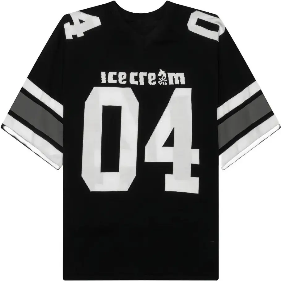 Icee crem 04 Football Jersey Shirt, Number 04 Varsity Graphic Sports Streetwear Top