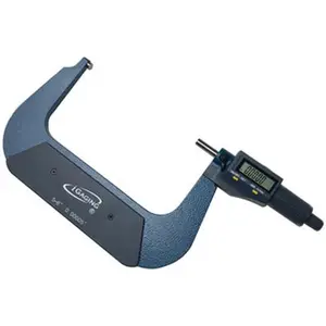 iGaging IP40 Digital Micrometer with Digital Display, 5-6" Measurement Range, Hand Measuring Tool for Tools & Hardware Uses, Range 5-6"