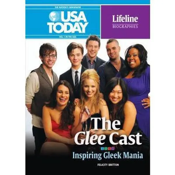 USED-The Glee Cast: Inspiring Gleek Mania by Britton, Felicity (Unknown)