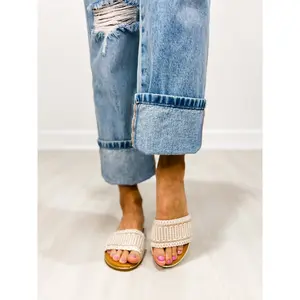 Corkys Here For A Good Time Slides in IVORY