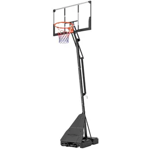 Adjustable Basketball Goal,Portable Basketball Hoop On-Site
