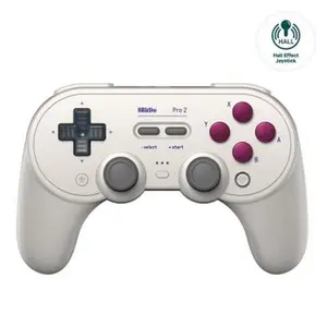 8BitDo Pro 2 Bluetooth Controller (Hall Edition) for Switch, PC & Mac - G Classic