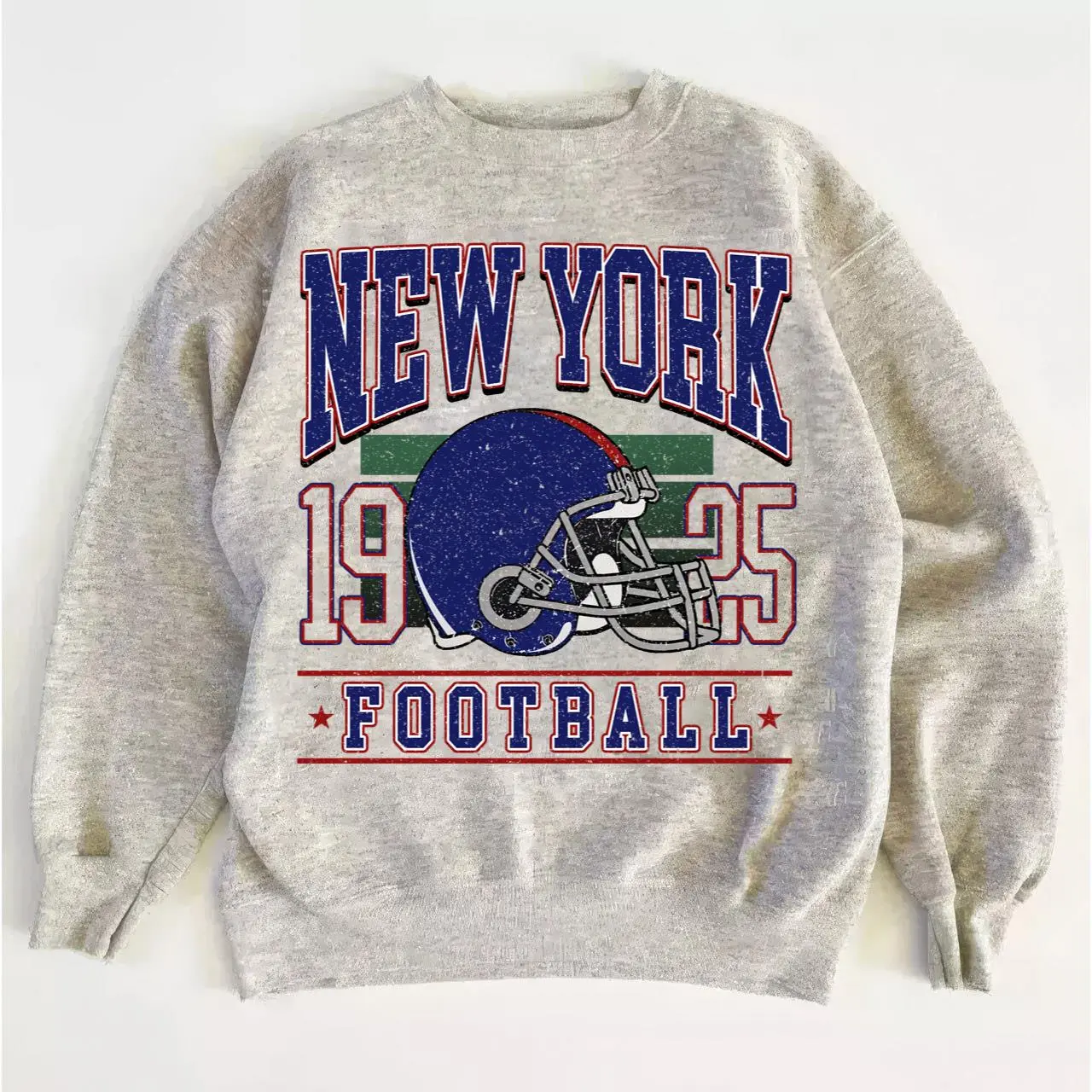 New York Vintage Style Sweatshirt, Retro Football Crewneck Pullover, Fan Gift and Supporter Apparel