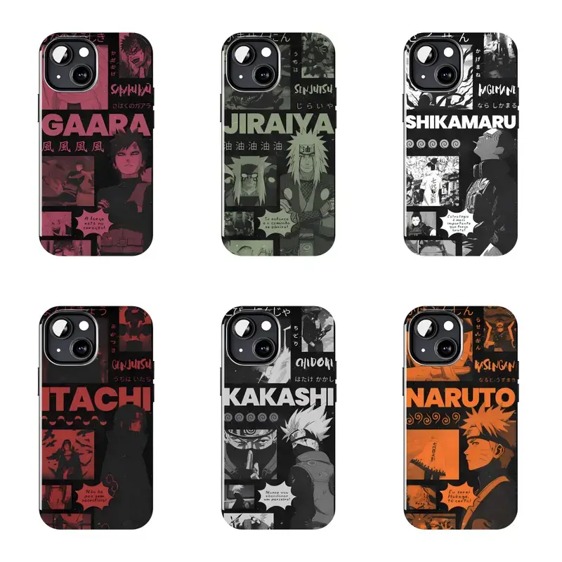 Naruto Shonen Manga Panel Phone Case Suitable for iPhone 17-11 Pro Max