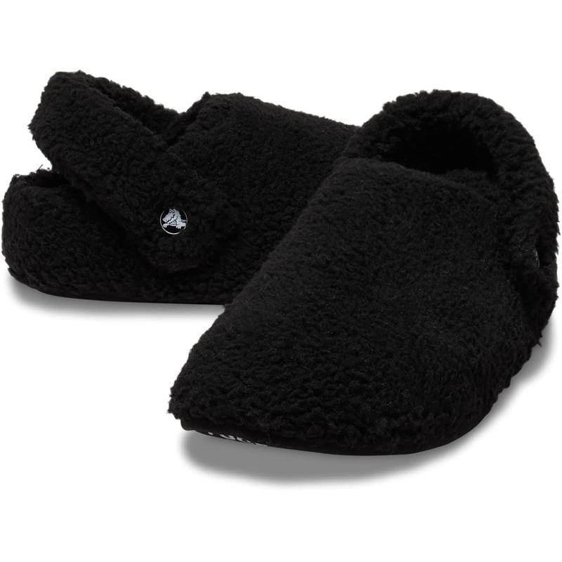 Crocs Adult Classic Cozzzy Slippers, Fuzzy Slippers
