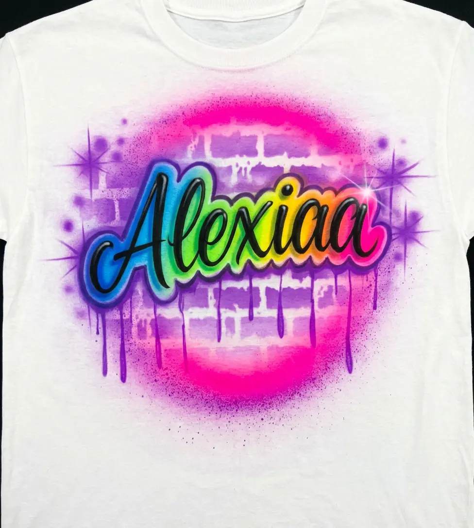 Custom Airbrushed T-shirt - CHOOSE YOUR DESIGN #