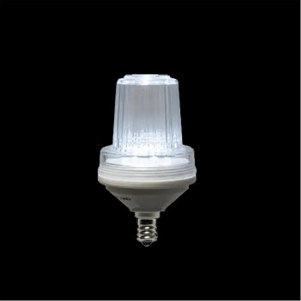 212 MAIN C7 LED Strobe Bulb - White LED Combo Party Light with Pure Illumination, for Home Holiday Decorations, Festive & Party Supplies, Party Lights