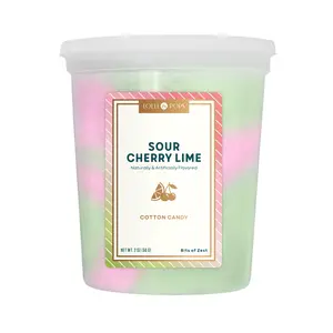 Sour Cherry Lime Cotton Candy