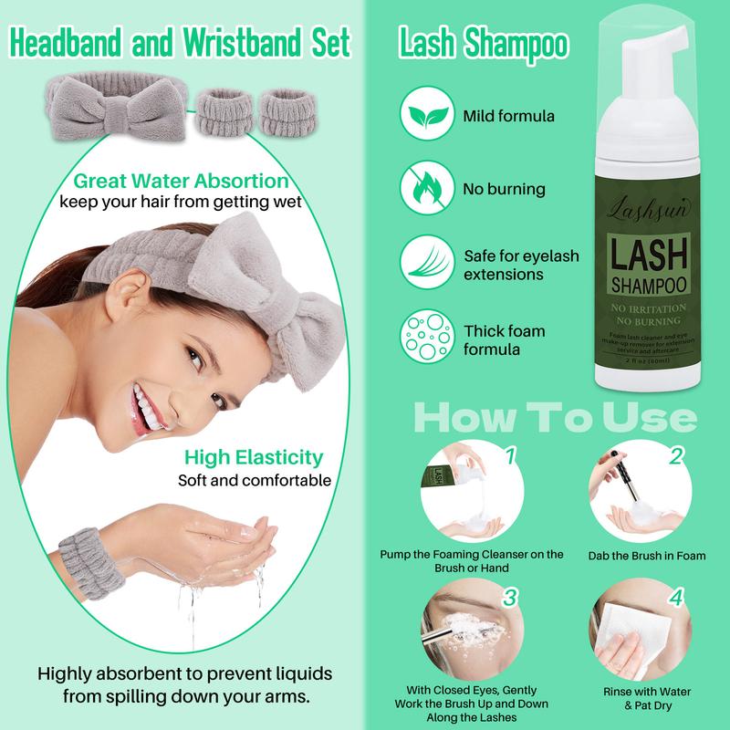 1664pcs/set D Curl Lash Clusters Kit, 12 Styles Cat-Eye & Volume Lashes Book with Bond and Seal, Lash Remover, Brush, Applicator, Headband, Wristband & Lash Shampoo, Perfect for Beginners & Professionals, DIY Eyelash Extensions at Home Easily