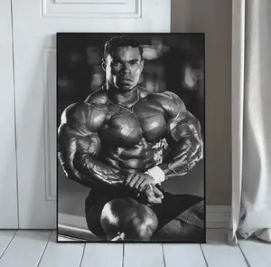 Kevin Levrone Vintage Muscle Poster Decor Room No-frame Print High-Quality Durable Paper