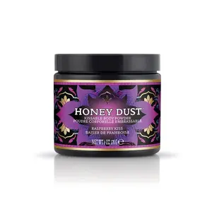 Kama Sutra Honey Dust Body Powder 6oz - Kissable Moisture-Wicking Formula with  Applicator - Choose from 6 Flavors - Talc-Free & Lightweight